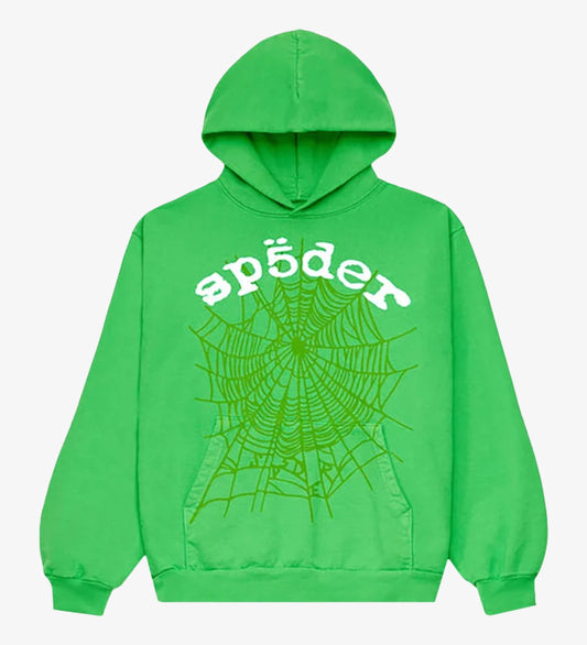 SP5DER LEGACY HOODIE GREEN