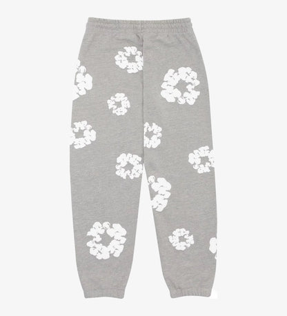 DENIM TEARS COTTON WREATH SWEATPANTS GREY