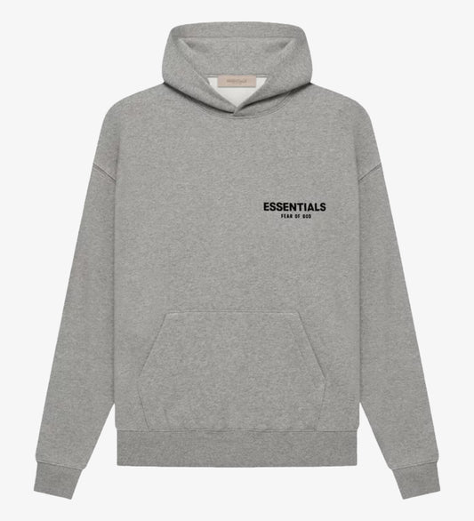 FEAR OF GOD ESSENTIALS HOODIE DARK OATMEAL