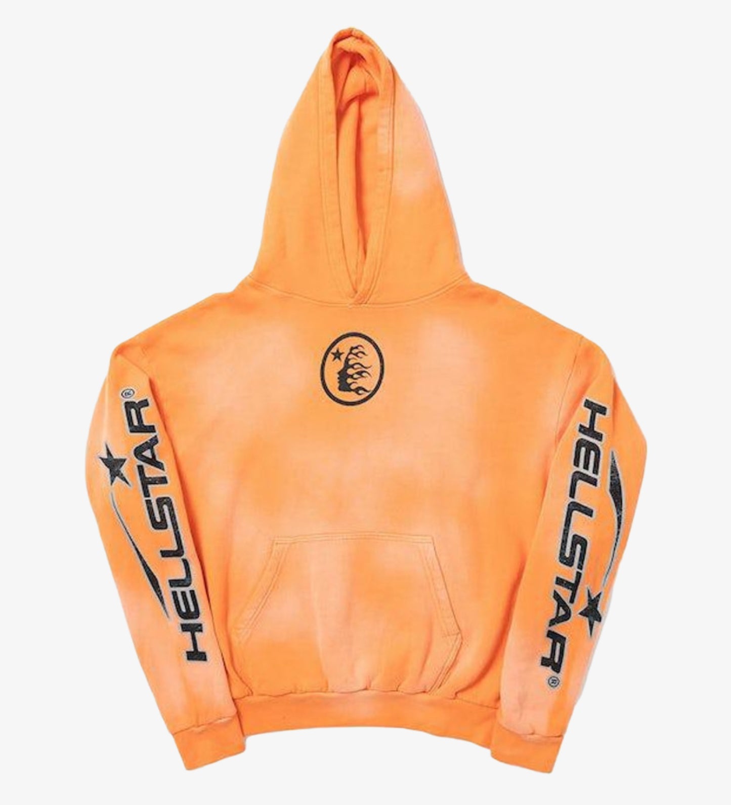 HELLSTAR HOODIE FIRE ORANGE