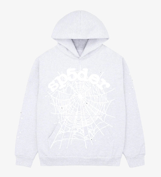 SP5DER OG WEB HOODIE HEATHER GREY